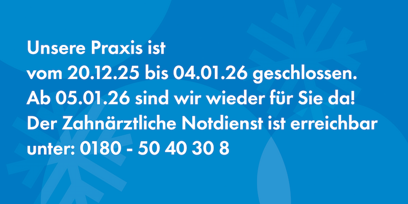 Weihnachtsurlaub 25/26